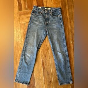 Levi’s wedgie Straight-Leg Jeans.25/28